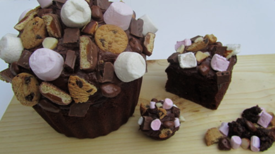 Rocky Road Giant cupcake