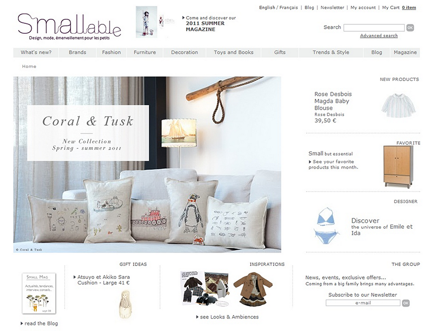 Smallable website