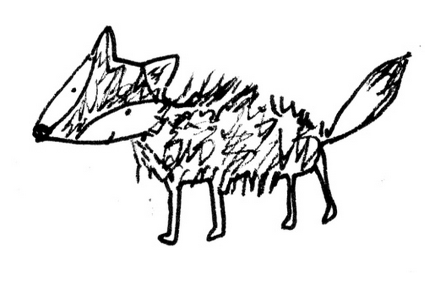 Sketch fox