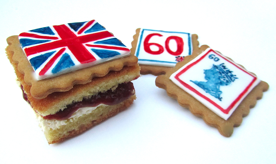 stamp cakes Frances Quinn